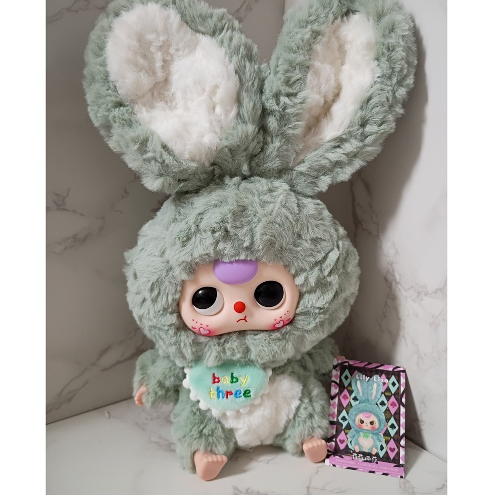 BABY THREE Lily Rabbit Town Series Plush Doll "Lily Lisa" - NWT